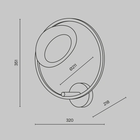 Aplica de Perete MOD327WL-L5BS3K_4