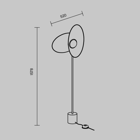 Lampadar MOD396FL-L10W3K_5
