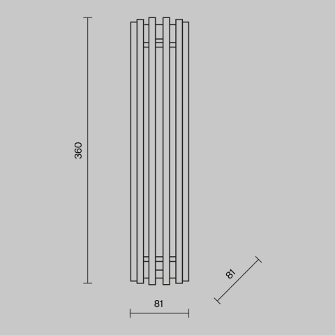 Aplica de Perete MOD410WL-L12BS3K_4