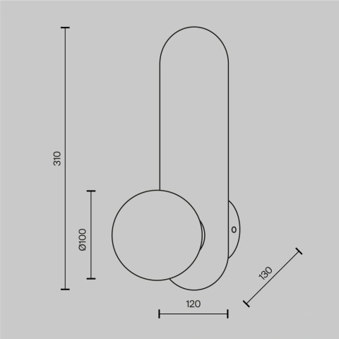 Aplica de Perete MOD419WL-01B_5
