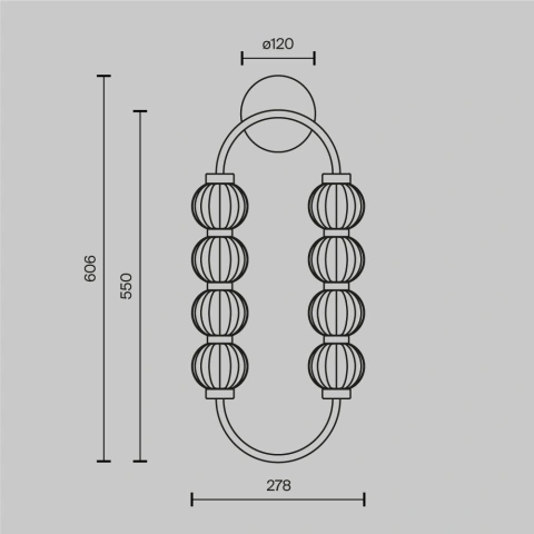 Aplica de Perete MOD555WL-L11G3K_5
