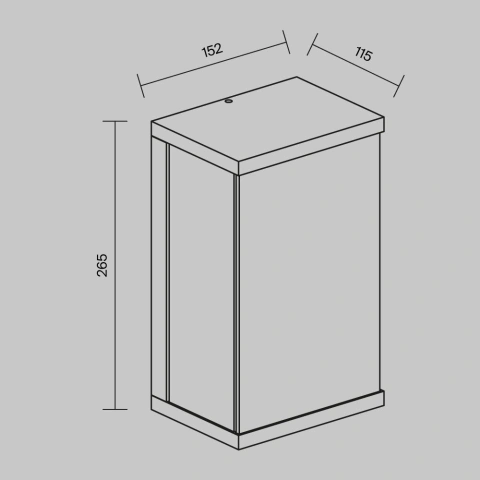 Aplica de Perete Exterior O021WL-L10B3K_5