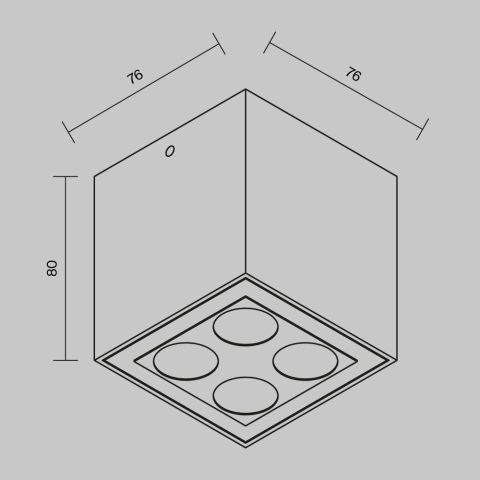 Aplica de Tavan Exterior O309CL-L8GF3K_5