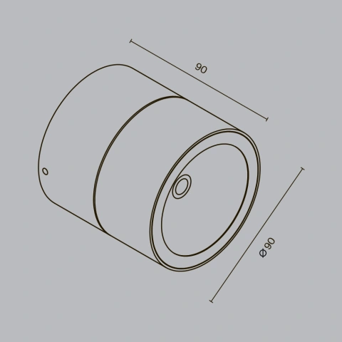 Aplica de Tavan Exterior O310CL-L5W3K_4