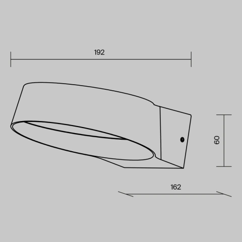 Aplica de Perete Exterior O443WL-L12GF3K_5