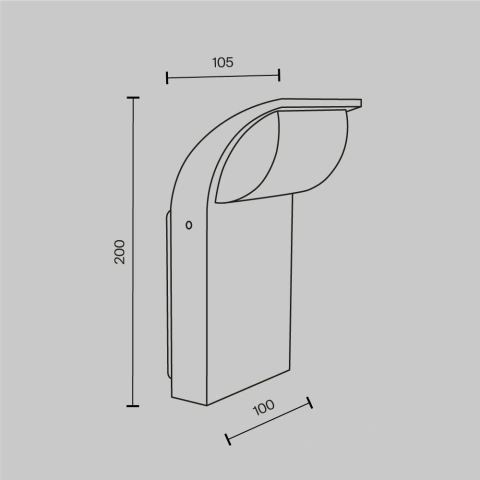 Aplica de Perete Exterior O446WL-L7GF3K_5