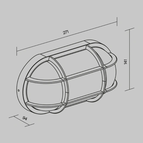 Aplica de Perete Exterior O449WL-01GF1_4