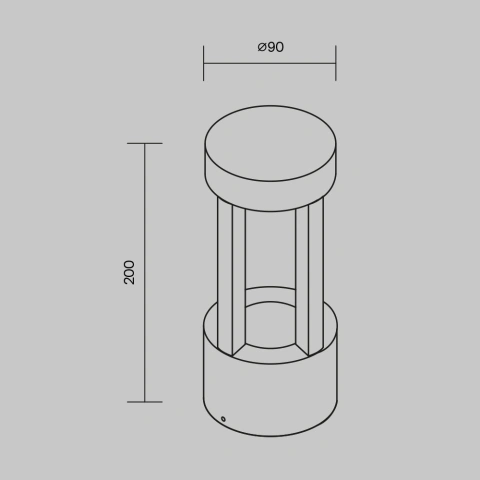 Aplica de Perete Exterior O458WL-L9GF3K_4
