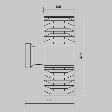 Aplica de Perete Exterior O576WL-02B_3