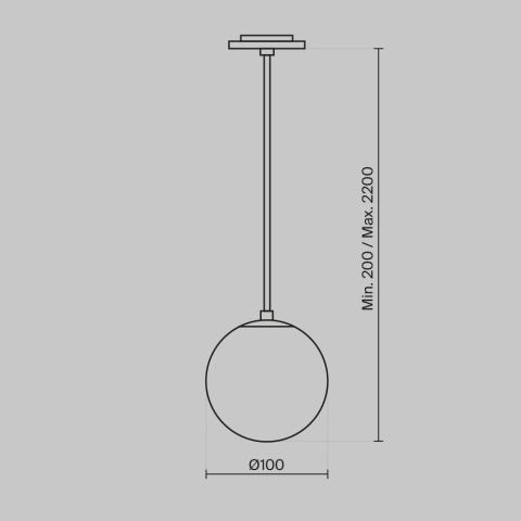 Pendul luminaire P039PL-5W3K-10INS-B_6