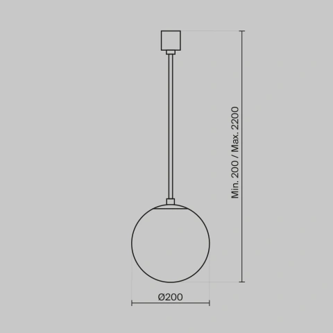 Pendul luminaire P039PL-5W4K-20-B_3