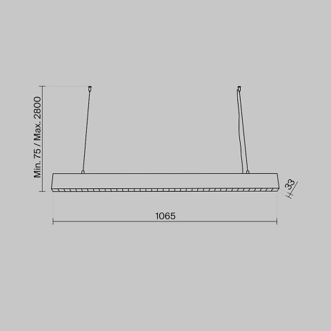 Pendul luminaire P050PL-L40B4K_4