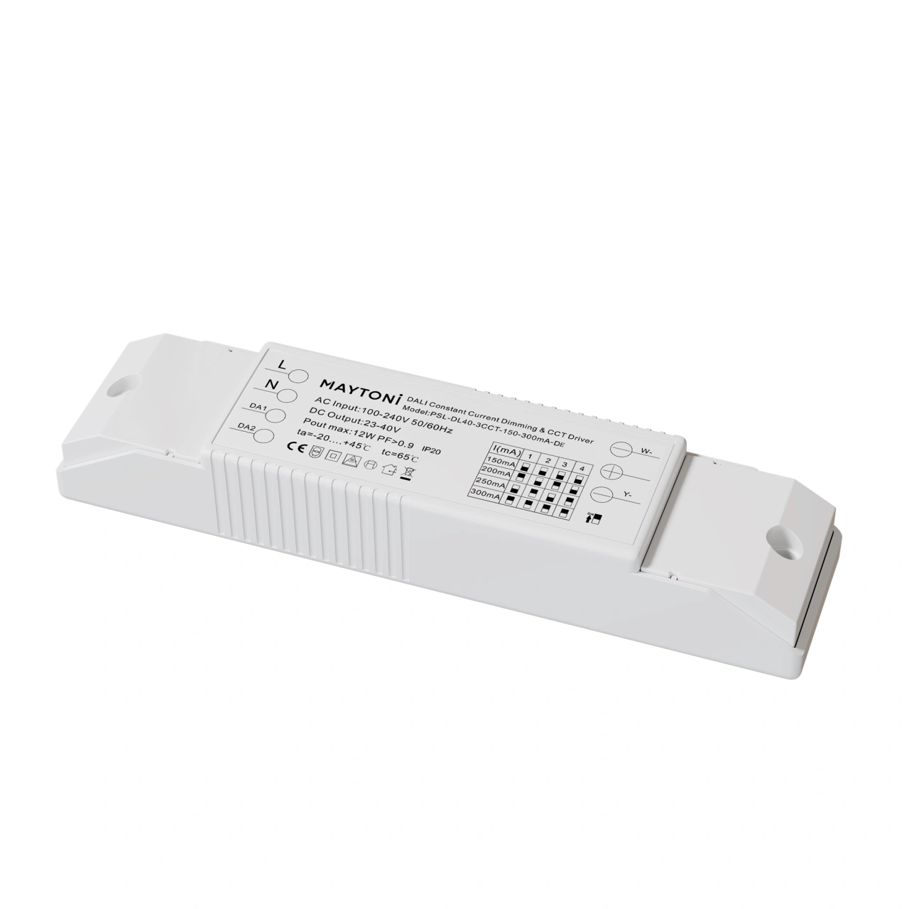 Sursa de Alimentare DALI PSL-DL40-3CCT-150-300mA-DE