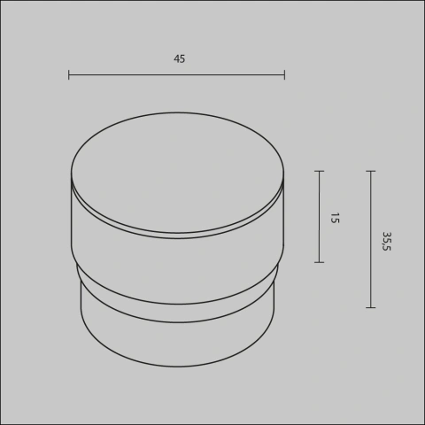 Difuzor Decorativ Acrilic RingSAcr-5-W_2