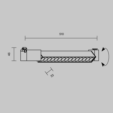 Lampa Liniara pe Sina TR010-1-22W4K-M-B-DE_5