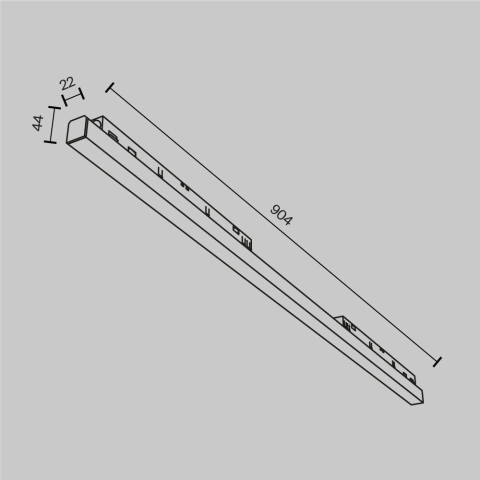 Corp Liniar Sina Magnetica TR030-4-30WTW-DD-W_5