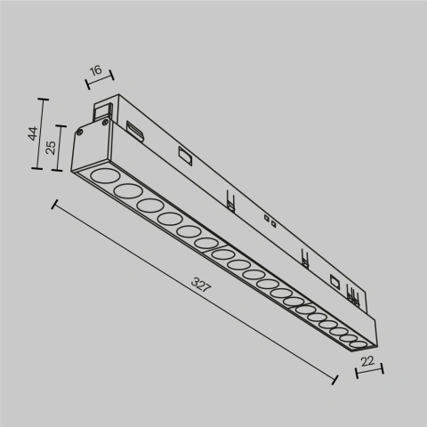 Corp Liniar Sina Magnetica TR031-2-18W2.7K-B_5