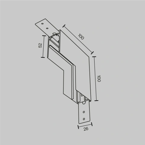 Conector Intern L Sina Magnetica TRA034ICL-41W_3