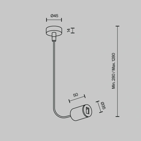 Brat Flexibil Spot TRA154C-SB1-BS_3