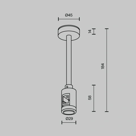 Brat de Perete Sina Magnetica TRA156С-SL1-BS_3