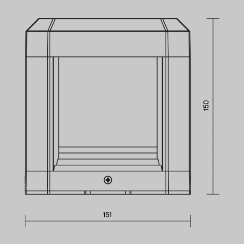 Stalp de Iluminat Exterior O019FL-L13GR3K_5