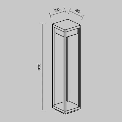 Stalp de Iluminat Exterior O021FL-L10B3K_5