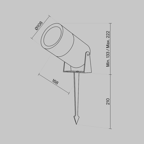 Stalp de Iluminat Exterior O050FL-L15GF3K_4