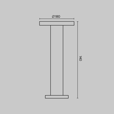 Stalp de Iluminat Exterior O420FL-L12GF_4