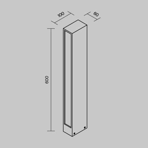Stalp de Iluminat Exterior O422FL-L12GF_5