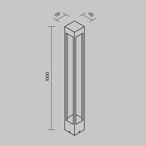 Stalp de Iluminat Exterior O424FL-L10GF_5