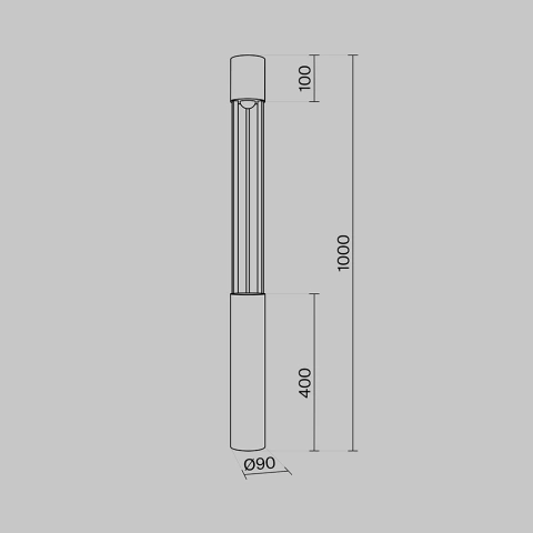 Stalp de Iluminat Exterior O427FL-L12GF3K_4