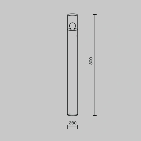 Stalp de Iluminat Exterior O432FL-01GF1_3