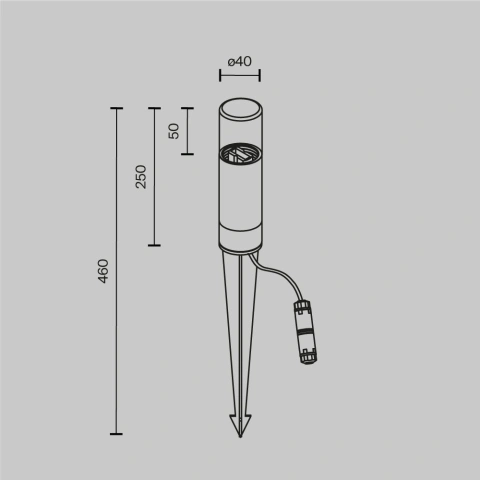 Stalp de Iluminat Exterior O437FL-01GF1_4