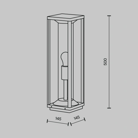 Stalp de Iluminat Exterior O452FL-01GF1_4