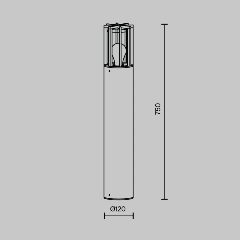 Stalp de Iluminat Exterior O453FL-01GF_5