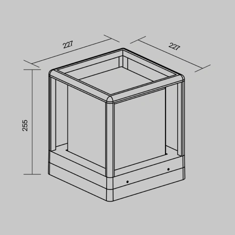 Stalp de Iluminat Exterior O455FL-01GF_4
