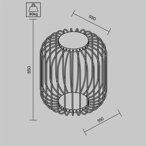 Stalp de Iluminat Exterior O478FL-L18GF3K_4