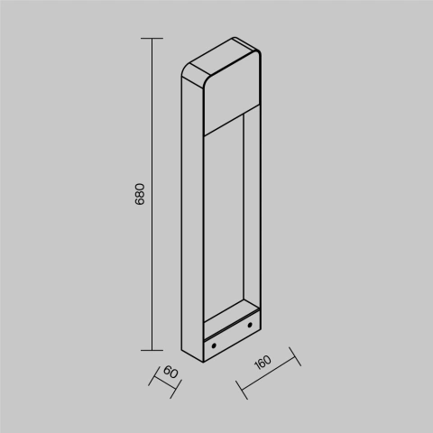 Stalp de Iluminat Exterior O481FL-L7BWD3K_4