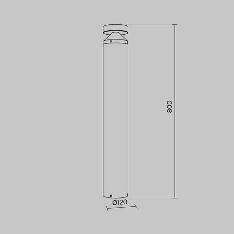 Stalp de Iluminat Exterior O591FL-L12GF3K1_5