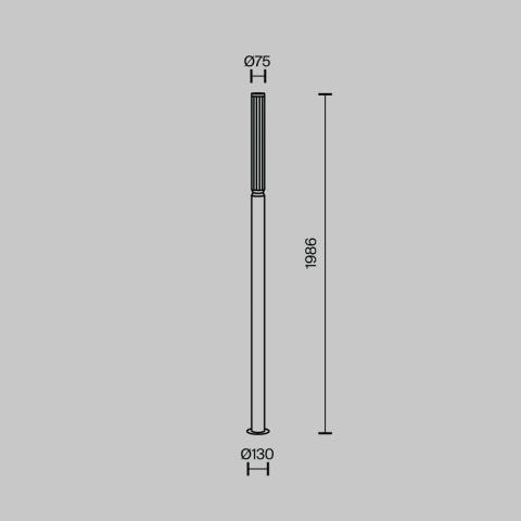 Stalp de Iluminat Exterior O593FL-L20GF3K_4