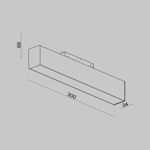 Spot Liniar Sina Magnetica TR012-2-12W3K-B_5