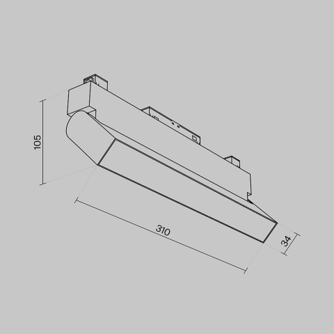 Spot Reglabil Sina Magnetica TR013-2-20W4K-B_5