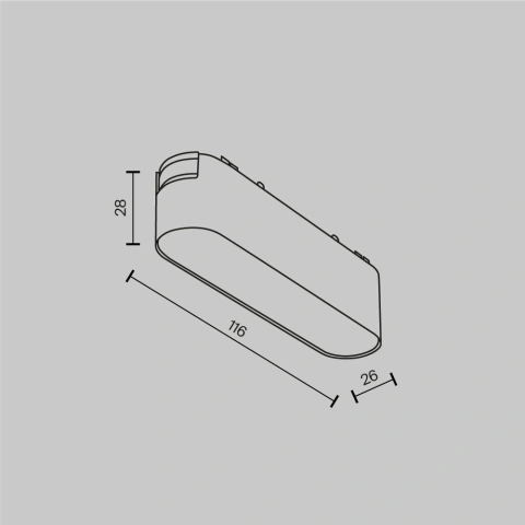 Spot Liniar Sina Magnetica TR080-1-6W3K-W_5