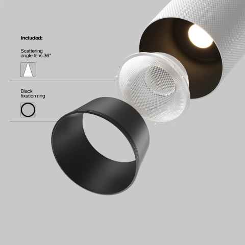 Spot Sina Magnetica Luminaire TR097-2-12W3K-M-BW_6