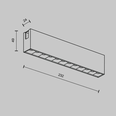 Spot Sina Magnetica Luminaire TR150-1-12W2.7K-M-BS-DE_5